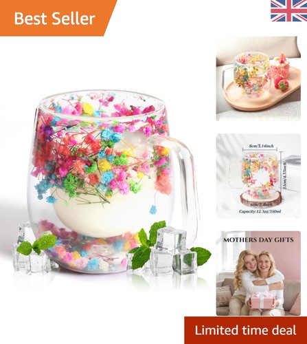 Dried flower double walled - double,