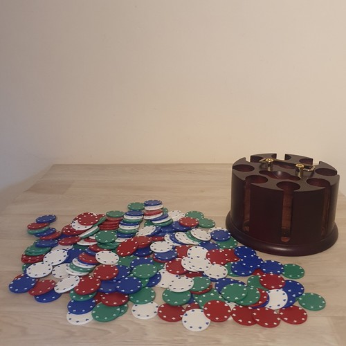 Poker carousel vintage - vintage,, wooden