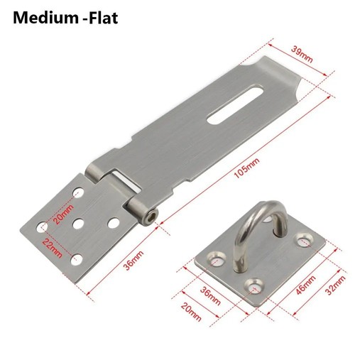 Padlock hasp and staple pack - padlock,
