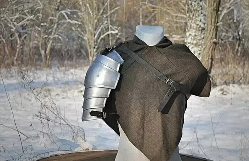 Medieval single pauldron - medieval,