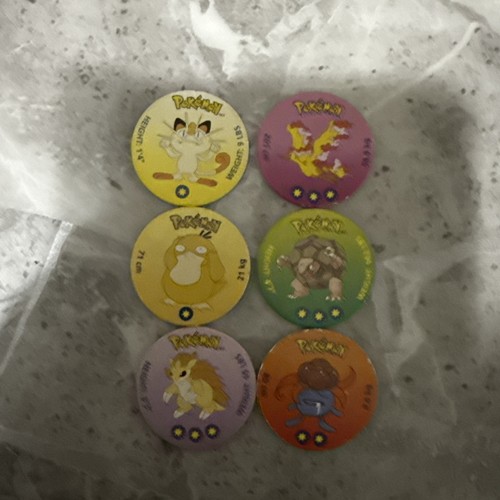 Pokemon pogs disc - pogs, psyduck