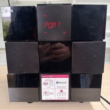 LG ND8520 Bluetooth AirPlay Docking Speaker System Cube iPod iPhone Dock 35W