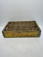 Vintage Wooden Soda Crate Coca