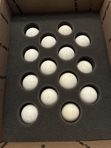 Npip tested white crested - tested,