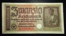 Nazi Germany 20 Reichsmark