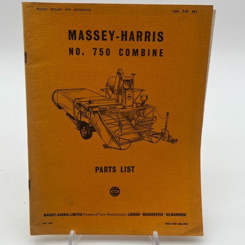 Massey harris 750 combine - harris,