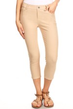 Women's Cotton Blend Capri