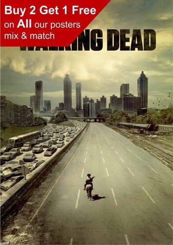 The walking dead poster a4 - walking,