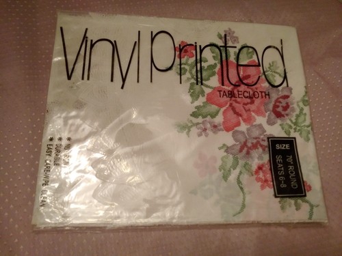 Tablecloth vinyl printed - tablecloth,