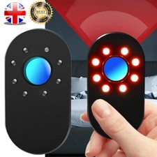 Anti Bug Detector Hidden Camera GSM Audio Bug Finder Signal Lens RF Tracker UK