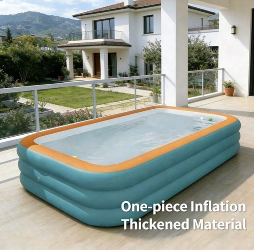 Inflatable swimming pool - inflatable,