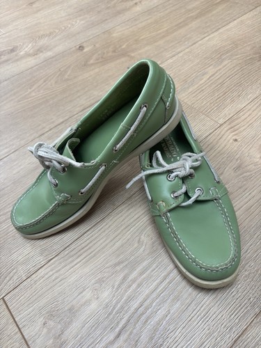 Serbago docksiders green boat - docksiders,
