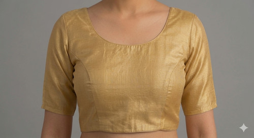 Readymade saree blouse - saree,