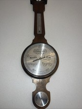 banjo-style wall weather station made by Short & Mason (England) 1960s–1980s