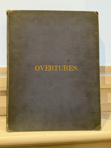 Antique piano overtures - antique,