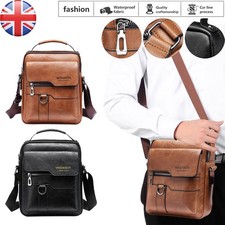 Men's Crossbody Bag PU Leather