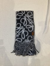 Loewe Scarf Black 100%