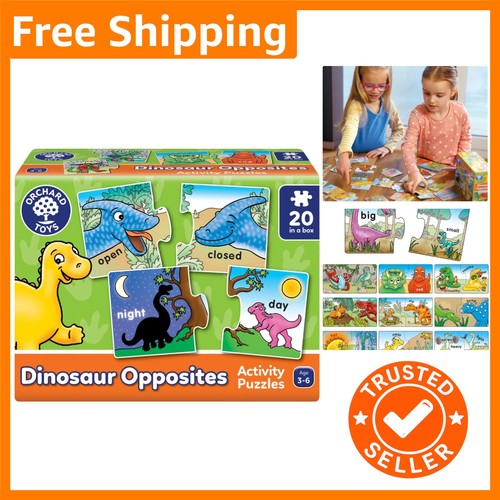 Engaging dinosaur opposites - dinosaur,