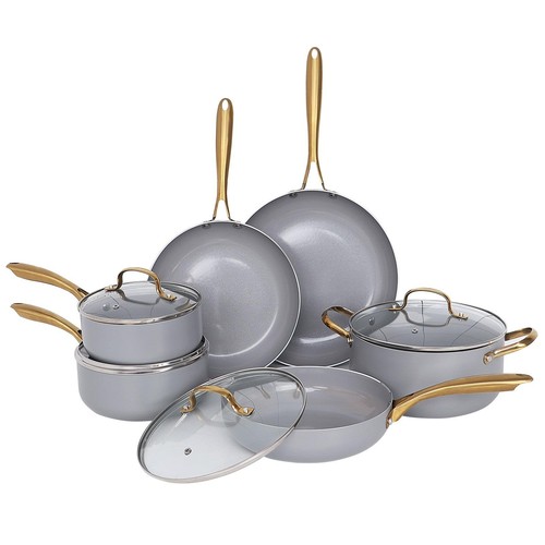 Grey gold induction pc - grey,