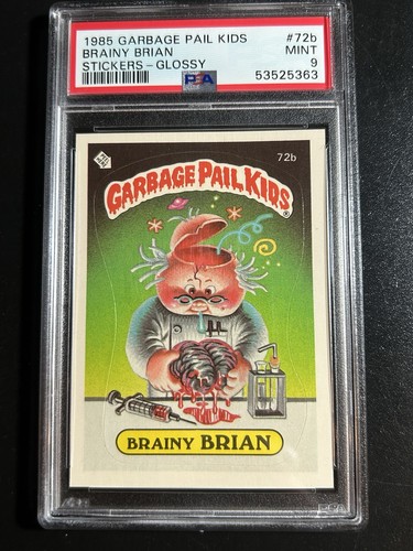 1985 topps garbage - garbage, pail