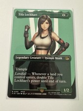 Tifa Lockhart (Borderless) ✅ Final Fantasy ✅ Magic (mtg)