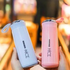 400ml glass water bottle with - glass,