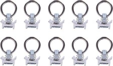 10 x L Track Cargo Load Ring