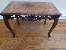 Antique Vintage Carved Queen