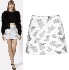 Topshop Brush Sequin Skirt