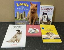 Collection of 5 Cat Enthusiasts/ Owners Books Including Casper the Community Cat