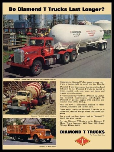1964 diamond truck - diamond, t