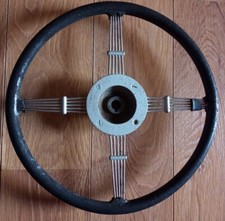 1930s, Original Frank Ashby MG Steering Wheel  & Boss - Morgan 4/4 British Spor