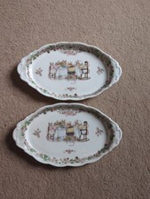 Bramley Hedge Tea Service Plate x 2 Jill Barklem