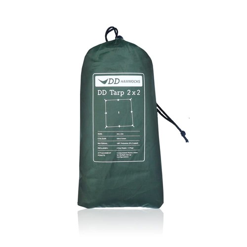 Tarp 2x2 olive green - olive,