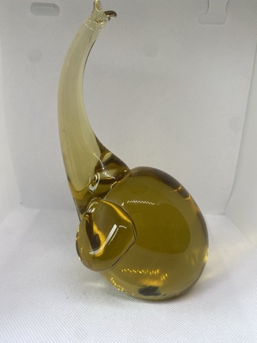 Large mid century amber - large,