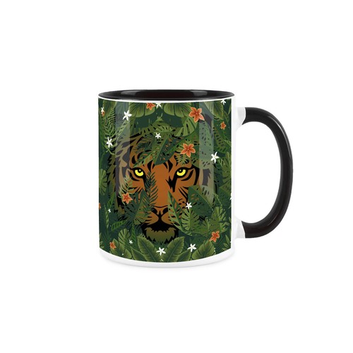 Jungle tiger mug - mug,