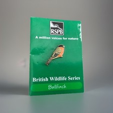 RSPB Enamel Pin Badge Bullfinch. J10