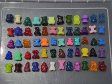 Complete ORIGINAL Set of 1996 Gogos Crazy Bones with Eggy Speedy & Jaws