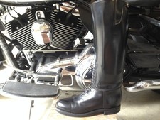 Leather motorcycle police - leather,
