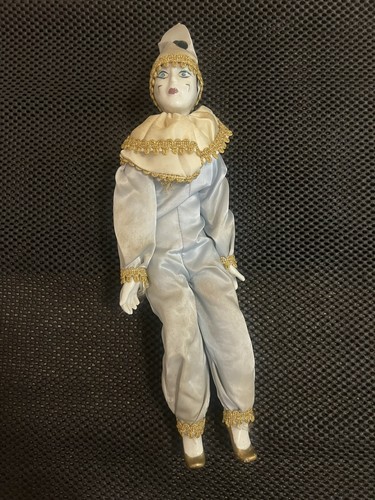 Vintage porcelain pierrot - porcelain,