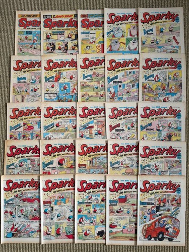 Sparky comic issues from - sparky, comic,