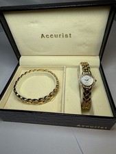 Accurist Pearl Ladies Watch &