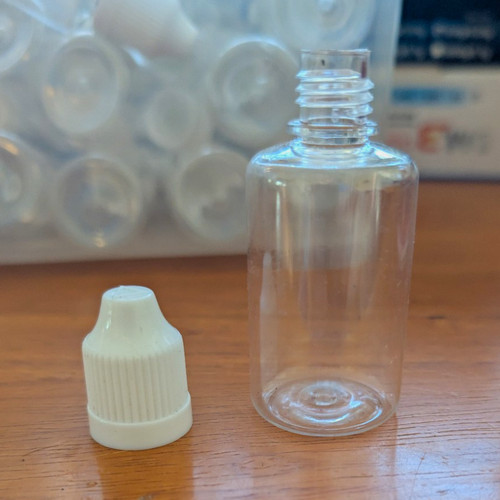 Clear plastic aromatherapy - clear,