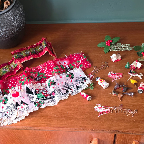 Traditional vintage christmas - vintage,