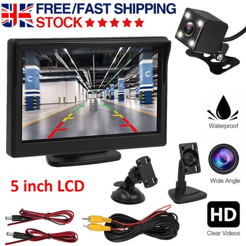 Car monitor 4 leds night - 5", hd