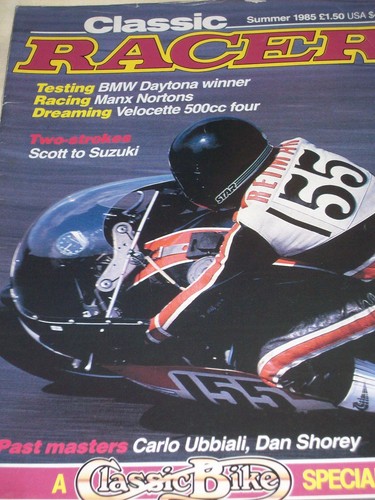 Classic racer velocette - racer, 06/85