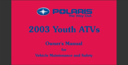 2003 polaris youth atv - 2003,