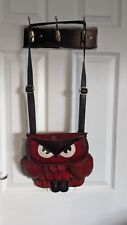 Leather Owl Handbag