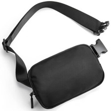 Black Small Belt Bag