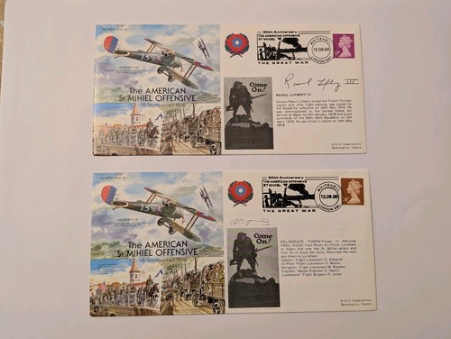 Ww1 the great - signed, fdc